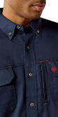 FR Solid Vent Work Shirt 01